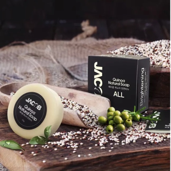 2 soaps of Jacob Life 100% Natural Quinoa Soap K-BEAUTY - Picture 4 of 7